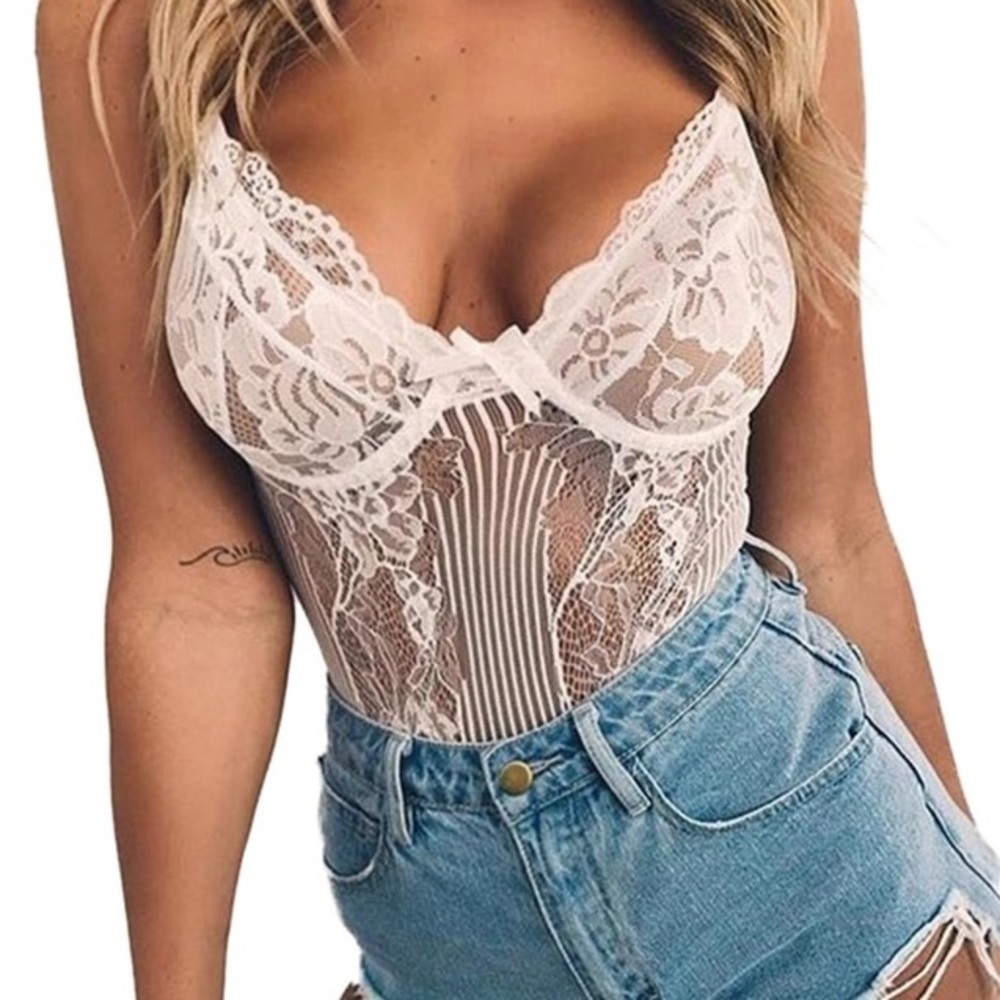 Super Sexy Eye Catching Laced Bodysuits !!!